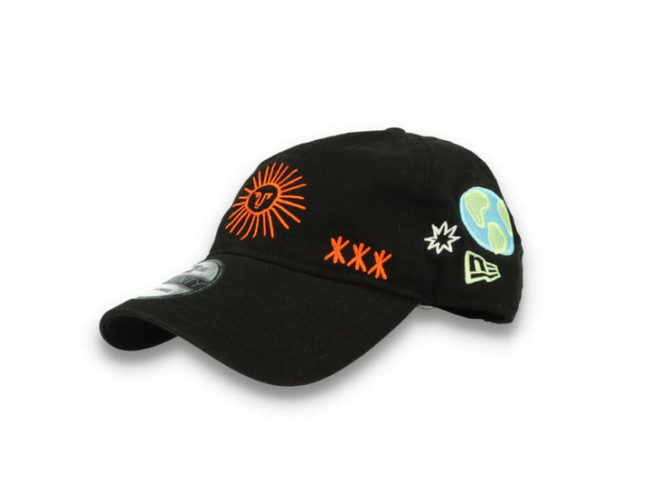 9TWENTY Washed Graphic New Era Black - LOKK