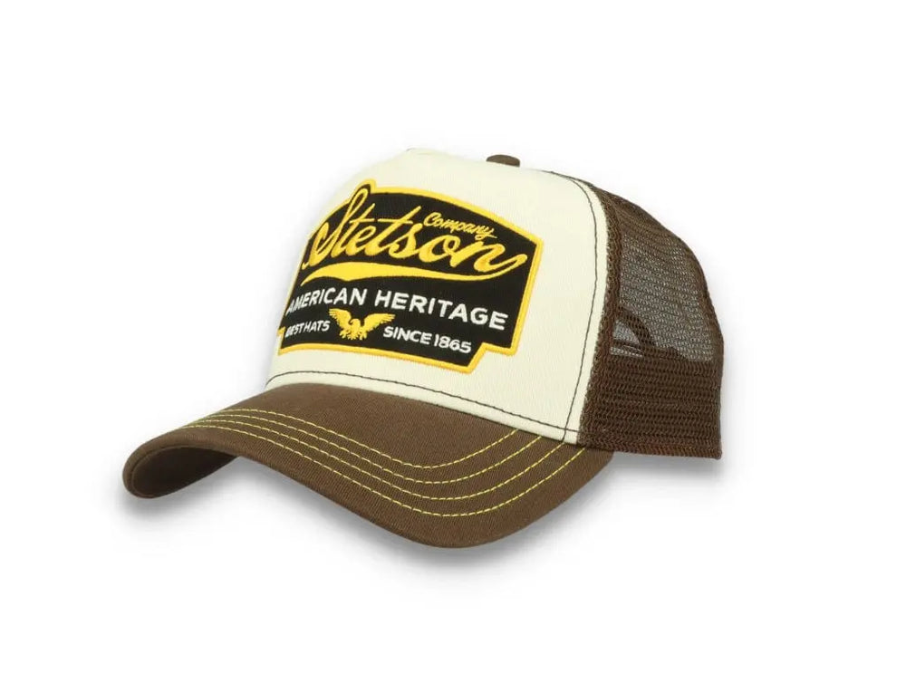 Trucker Cap American Heritage Brown/White - LOKK