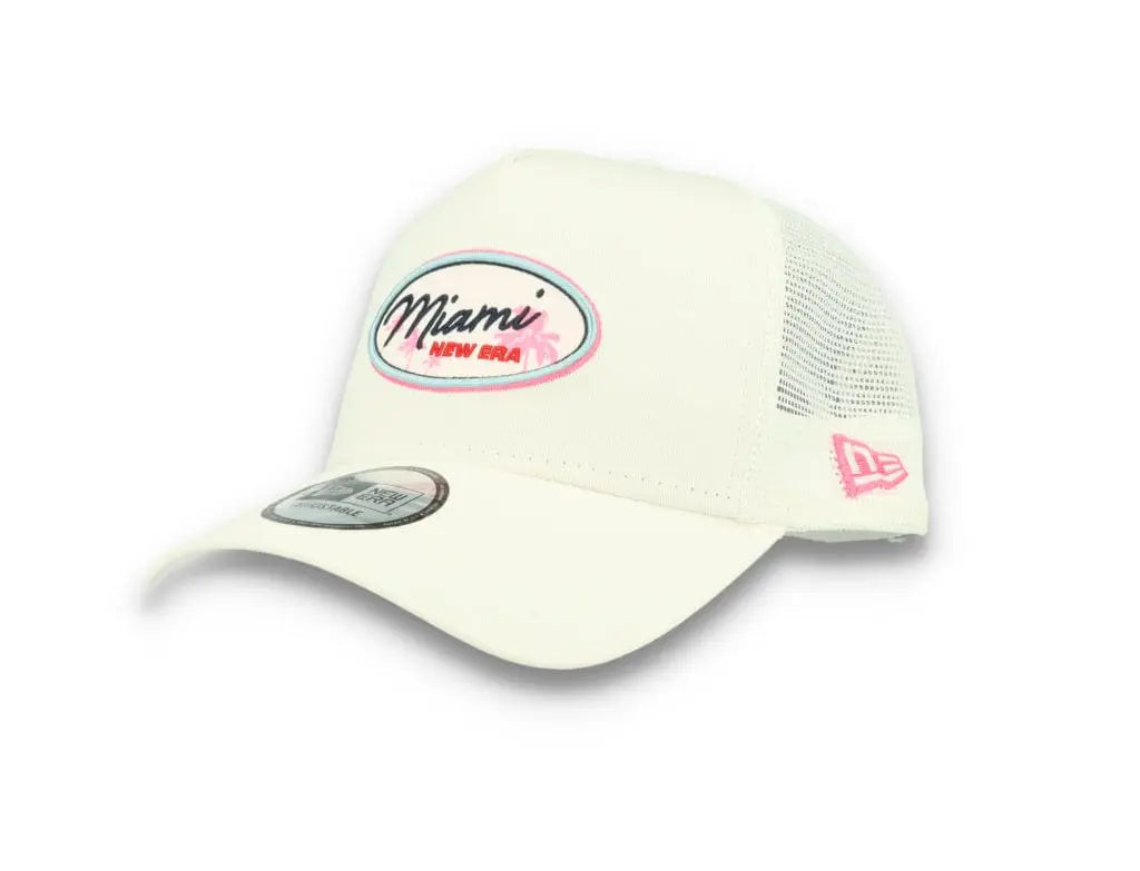Oval State Trucker New Era White - LOKK