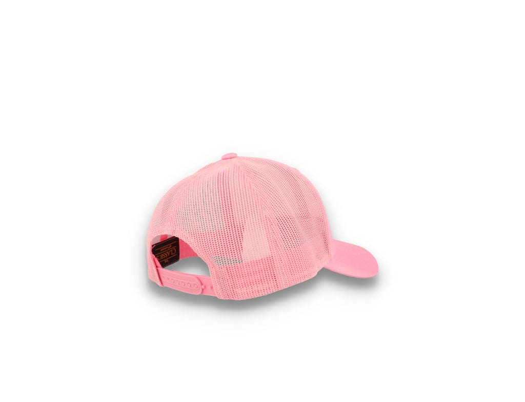 Pink Trucker Cap Retro - Yupoong 6606