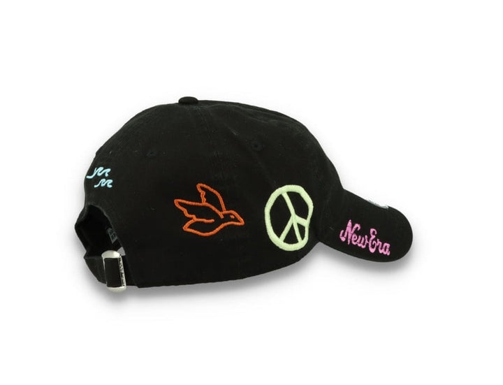 9TWENTY Washed Graphic New Era Black - LOKK