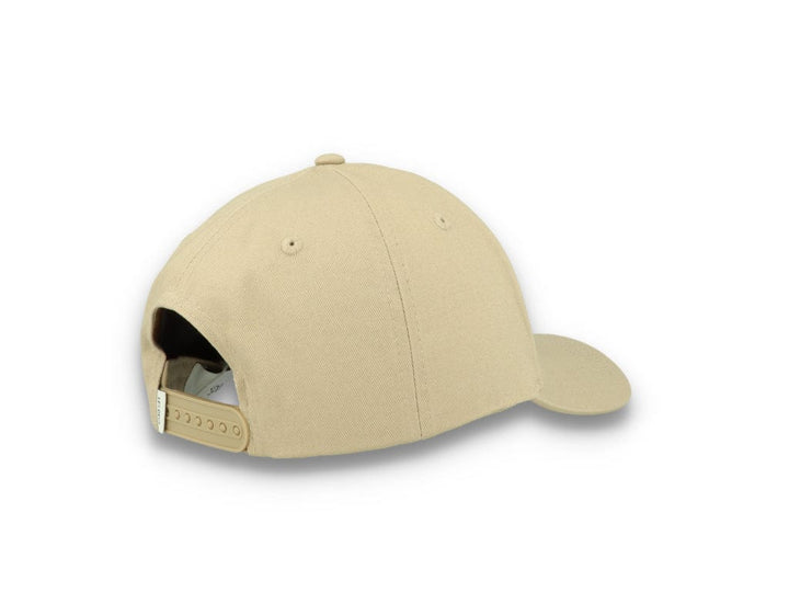 Encore Organic Baseball Cap Dark Sand/Burnt Red - LOKK