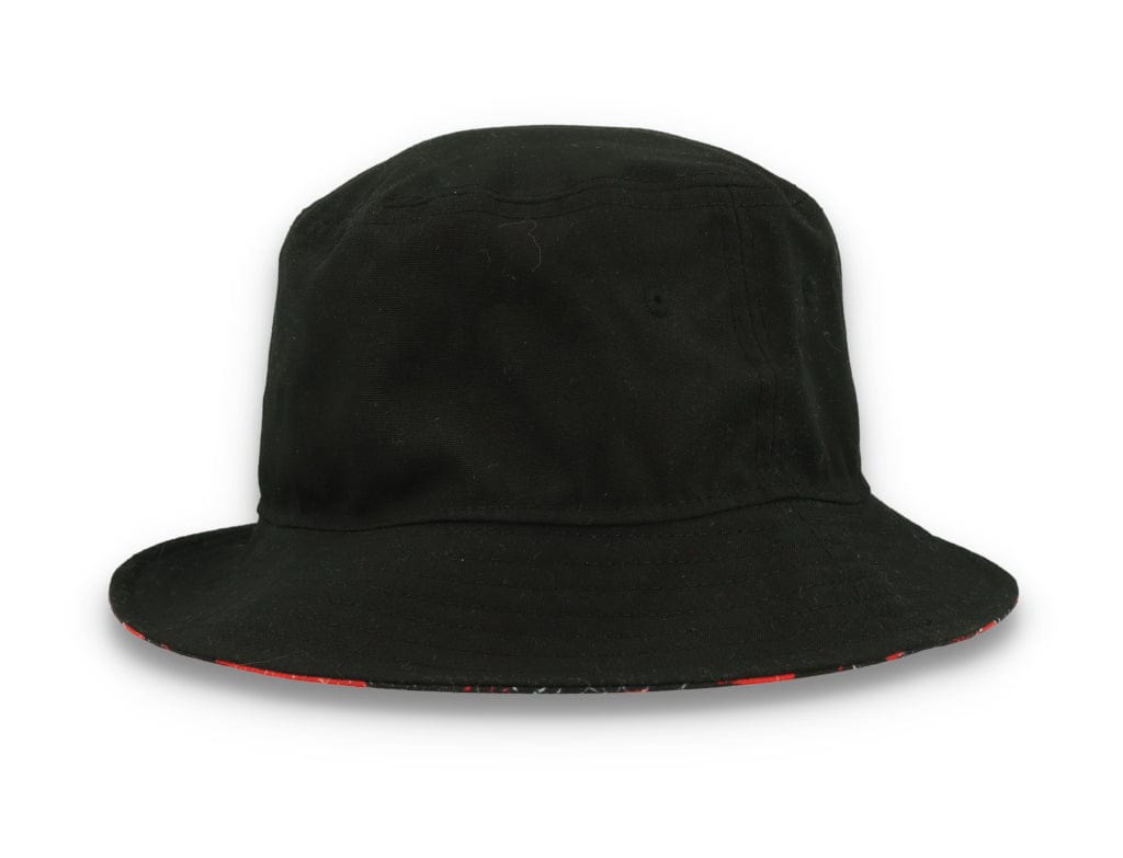 Bucket Hat Print Infill Chicago Bulls  Black - LOKK