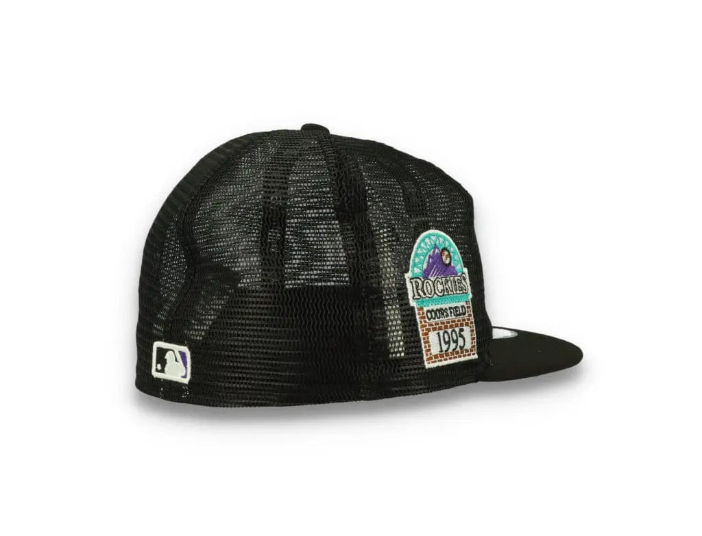 59FIFTY MLB Mesh Patch Colorado Rockies Black - LOKK