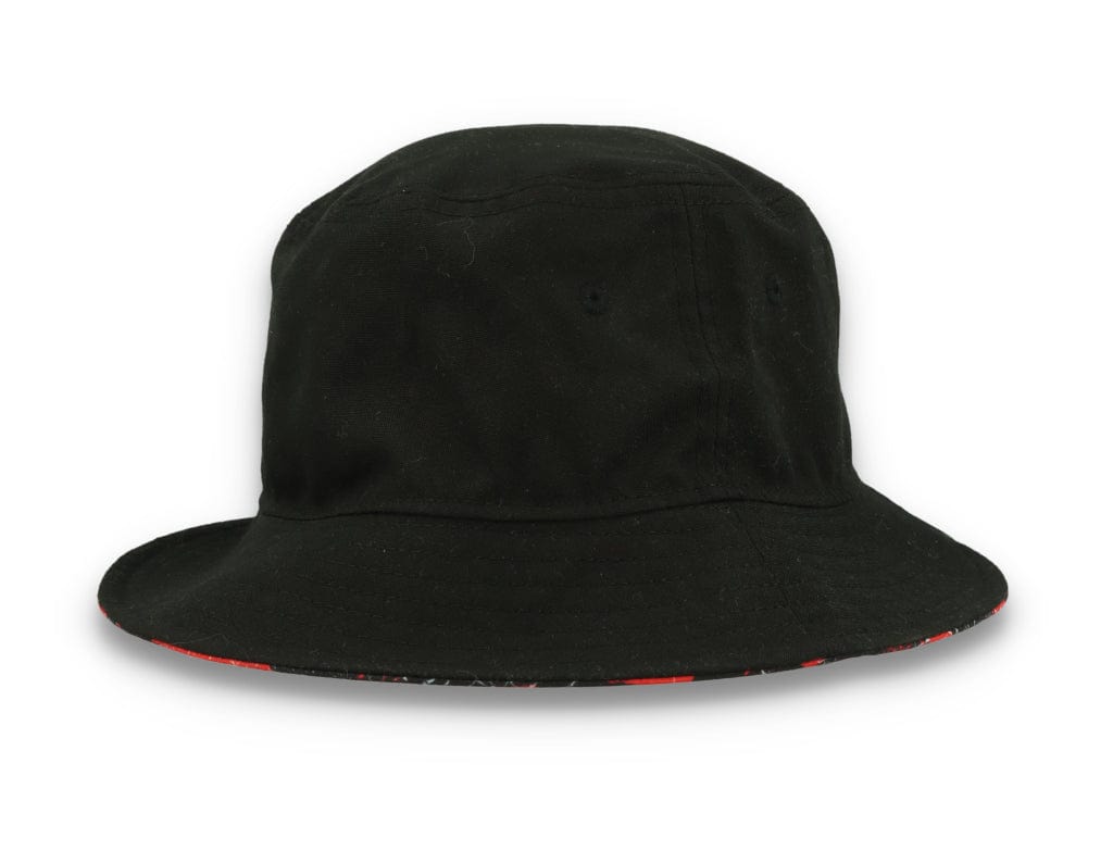 Bucket Hat Print Infill Chicago Bulls  Black - LOKK