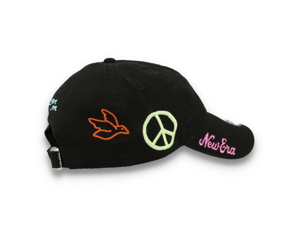 9TWENTY Washed Graphic New Era Black - LOKK