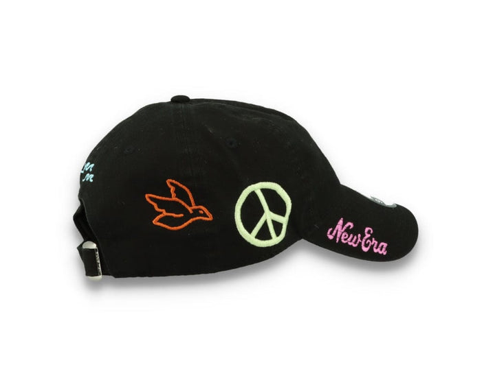 9TWENTY Washed Graphic New Era Black - LOKK