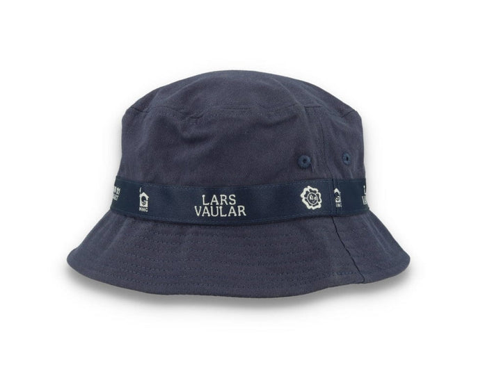 Lars Vaular x 121 Bucket Hat Washed Navy - LOKK