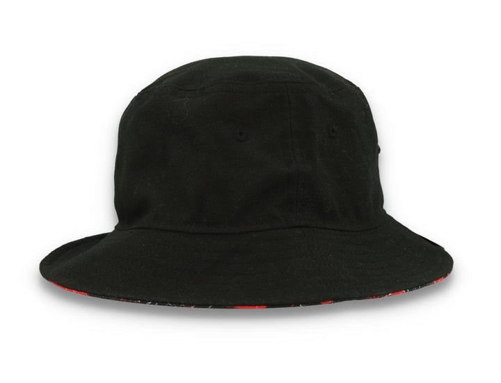 Bucket Hat Print Infill Chicago Bulls  Black - LOKK