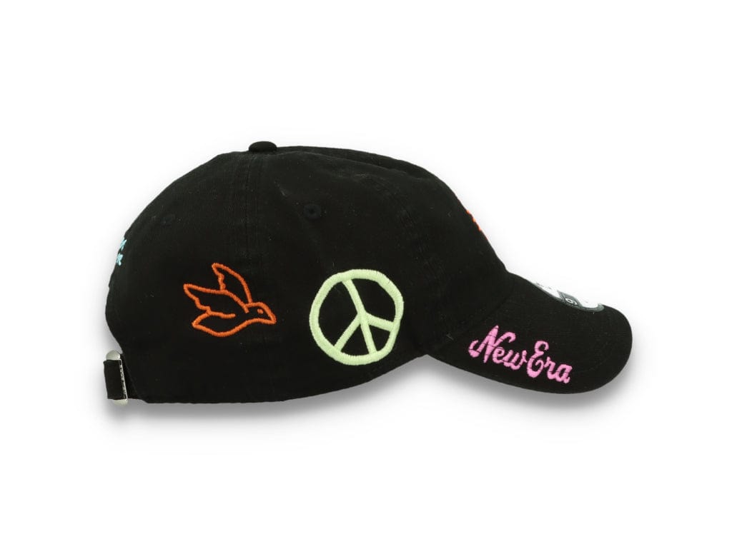 9TWENTY Washed Graphic New Era Black - LOKK