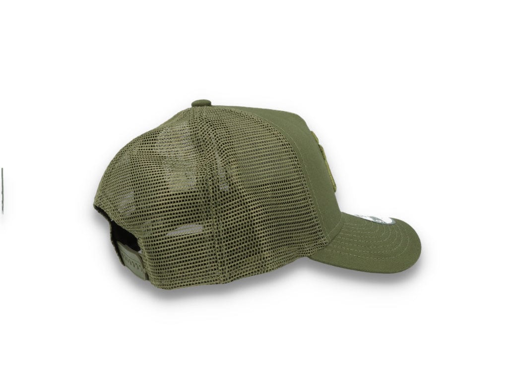 Kids Tonal Mesh Trucker New York Yankees  Olive/olive - LOKK