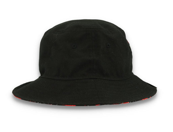 Bucket Hat Print Infill Chicago Bulls  Black - LOKK