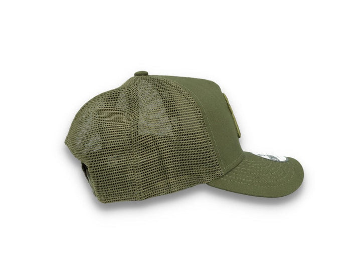 Kids Tonal Mesh Trucker New York Yankees  Olive/olive - LOKK