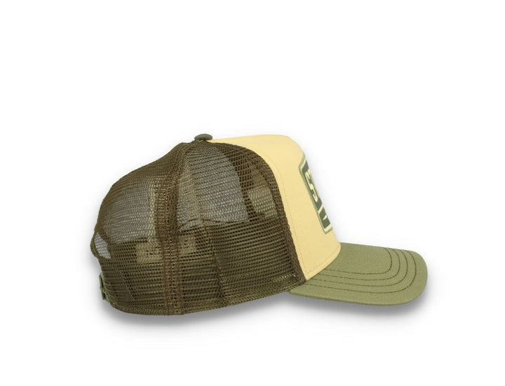 Trucker Cap Gasoline Green/Beige