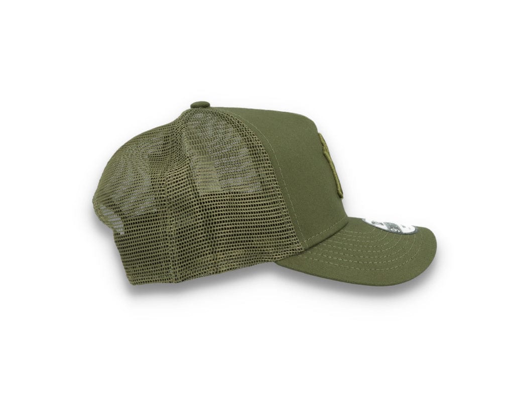Kids Tonal Mesh Trucker New York Yankees  Olive/olive - LOKK