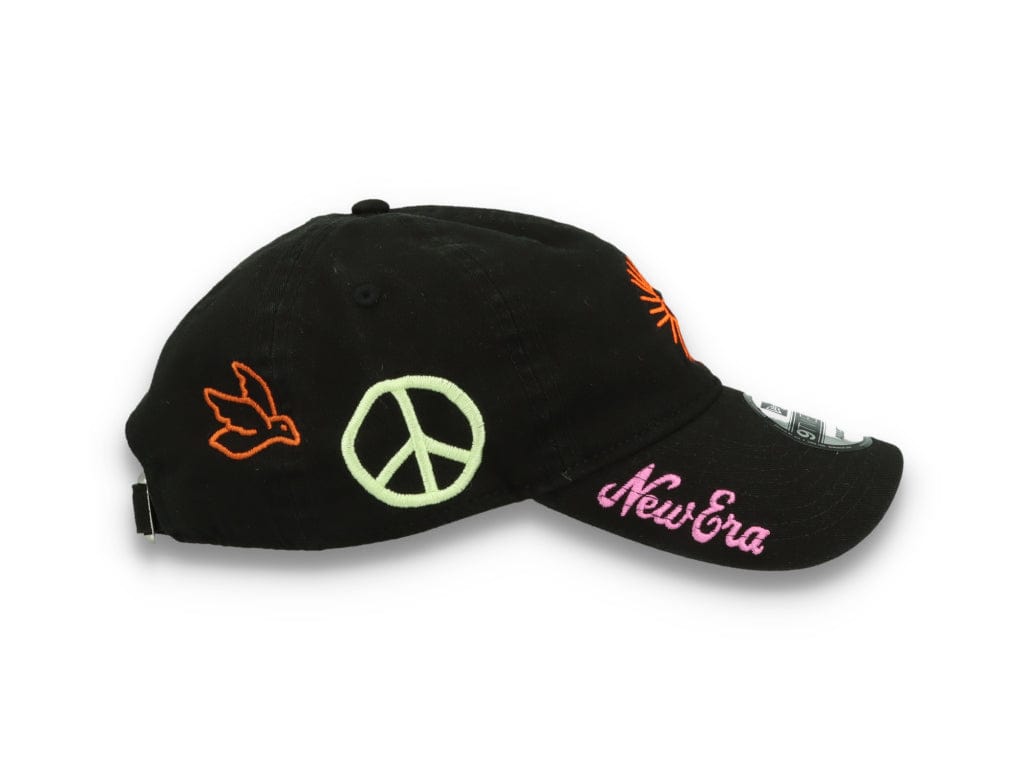 9TWENTY Washed Graphic New Era Black - LOKK