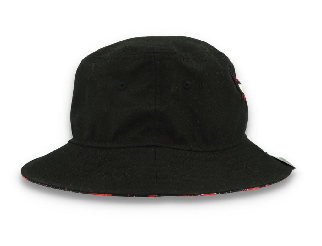 Bucket Hat Print Infill Chicago Bulls  Black - LOKK