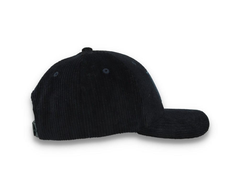 Encore Corduroy Baseball Cap Dark Navy - LOKK
