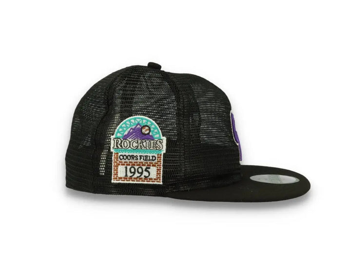 59FIFTY MLB Mesh Patch Colorado Rockies Black - LOKK