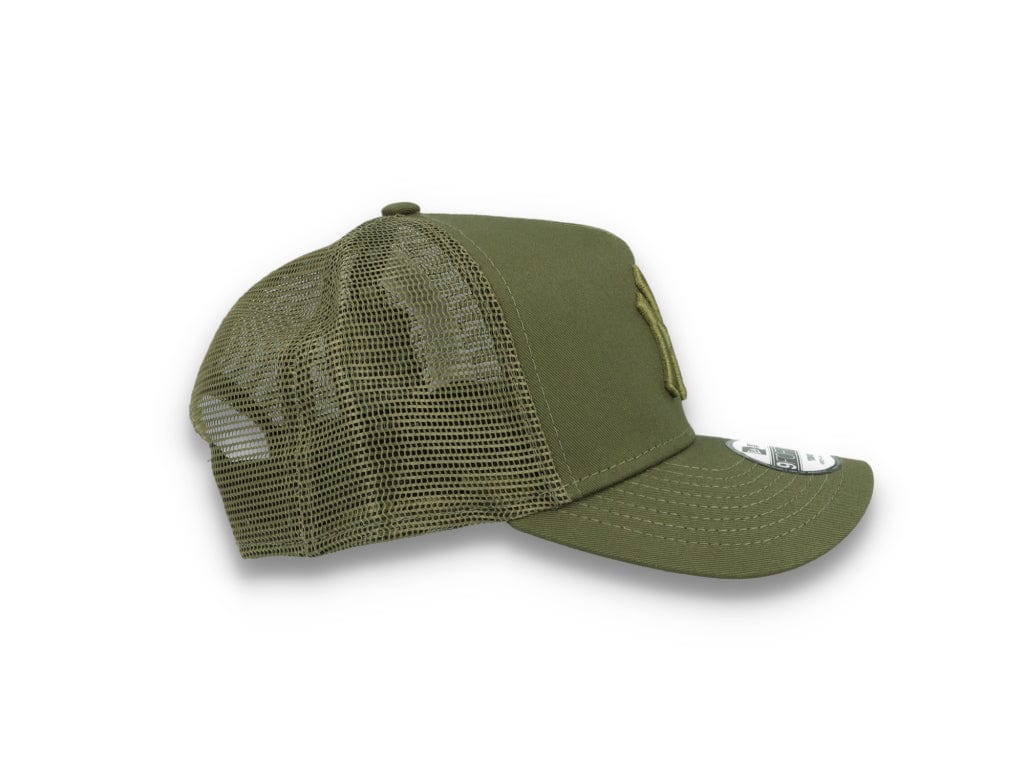 Kids Tonal Mesh Trucker New York Yankees  Olive/olive - LOKK