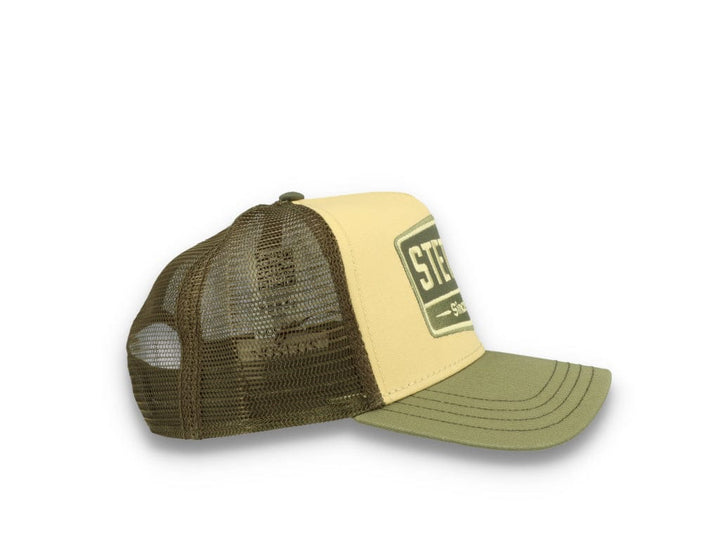 Trucker Cap Gasoline Green/Beige