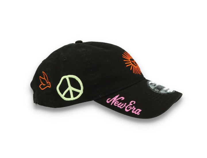 9TWENTY Washed Graphic New Era Black - LOKK