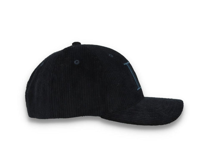 Encore Corduroy Baseball Cap Dark Navy - LOKK