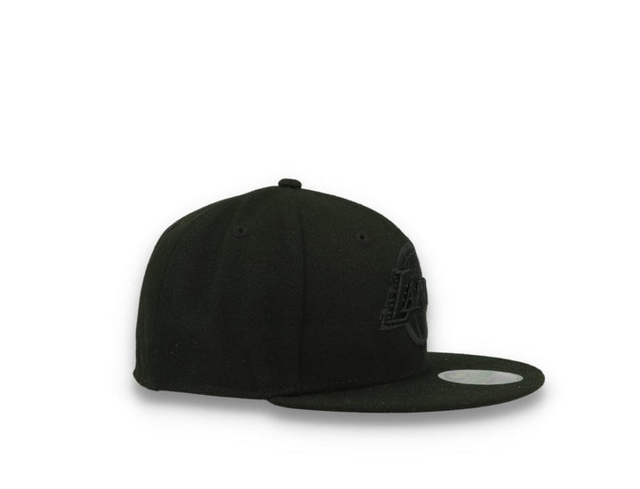 59FIFTY Black On Black NBA Essential Los Angeles Lakers