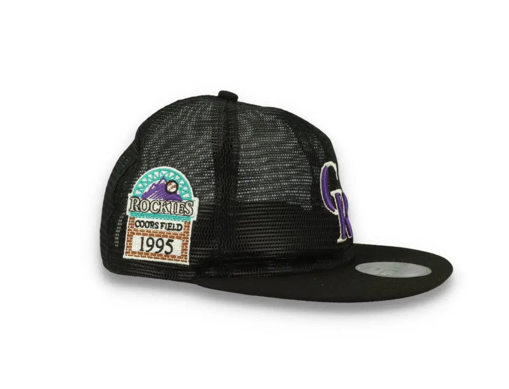 59FIFTY MLB Mesh Patch Colorado Rockies Black - LOKK