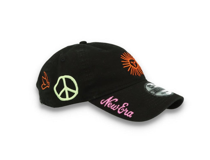 9TWENTY Washed Graphic New Era Black - LOKK
