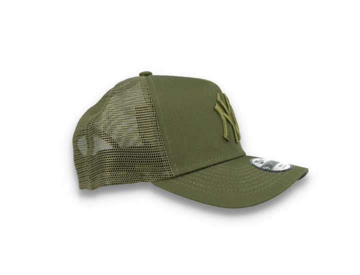 Kids Tonal Mesh Trucker New York Yankees  Olive/olive - LOKK
