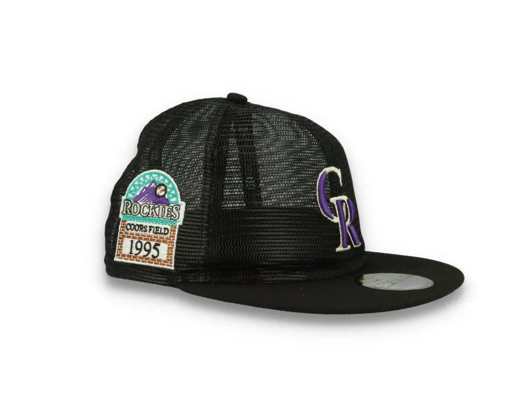 59FIFTY MLB Mesh Patch Colorado Rockies Black - LOKK