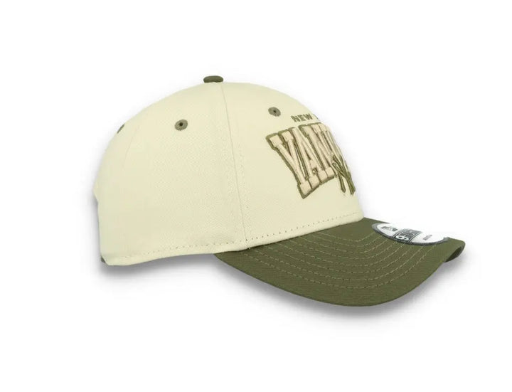 9FORTY White Crown New York Yankees Ivory/Olive - LOKK