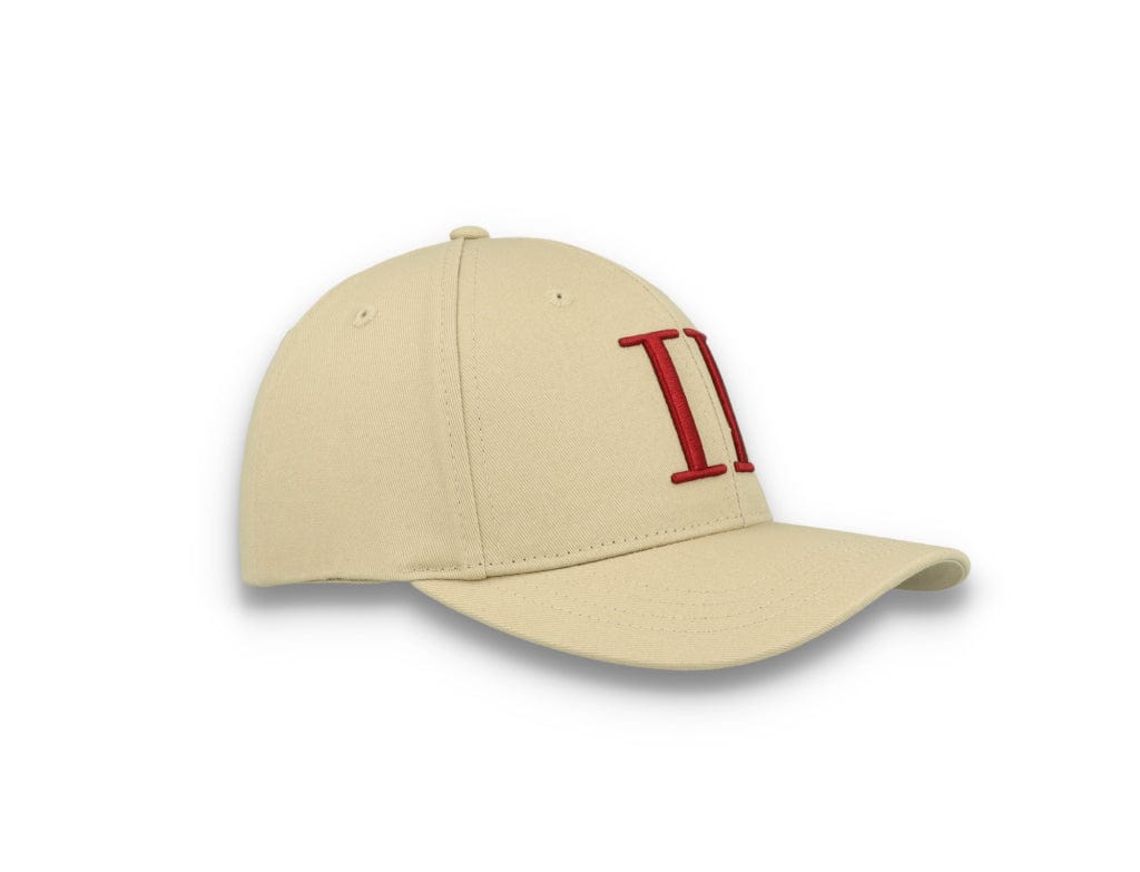 Encore Organic Baseball Cap Dark Sand/Burnt Red - LOKK
