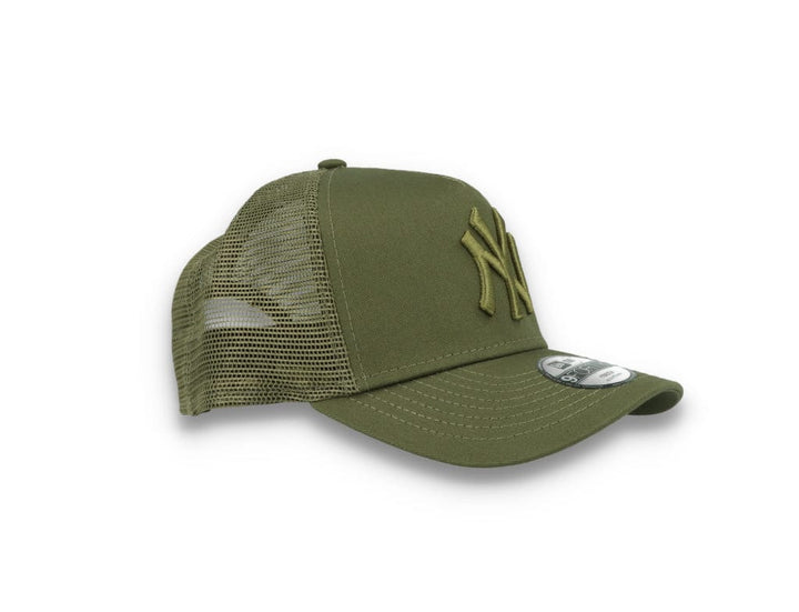 Kids Tonal Mesh Trucker New York Yankees  Olive/olive - LOKK