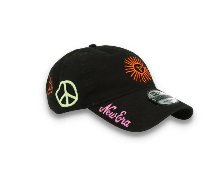9TWENTY Washed Graphic New Era Black - LOKK