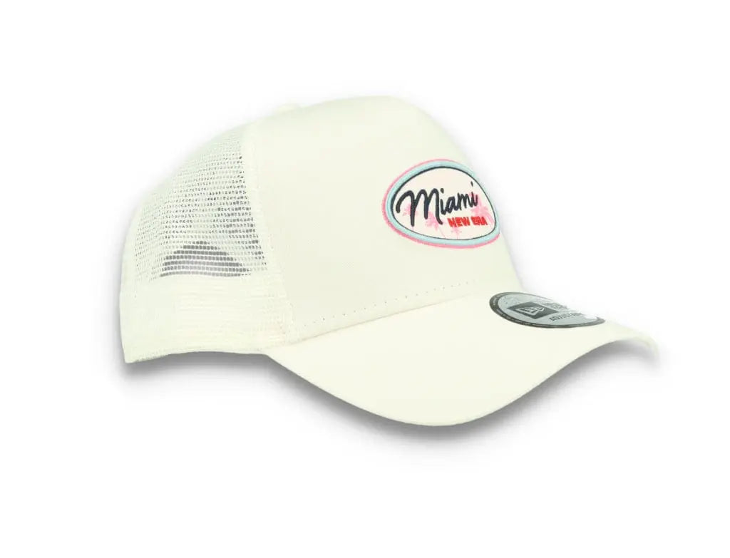 Oval State Trucker New Era White - LOKK