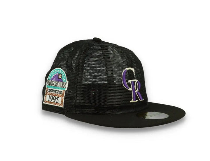 59FIFTY MLB Mesh Patch Colorado Rockies Black - LOKK