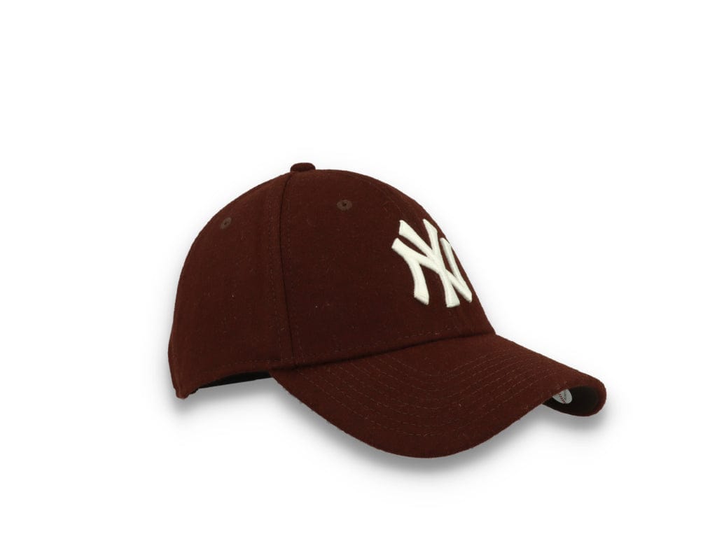 9FORTY Melton Wool New York Yankees Brown Suede/White