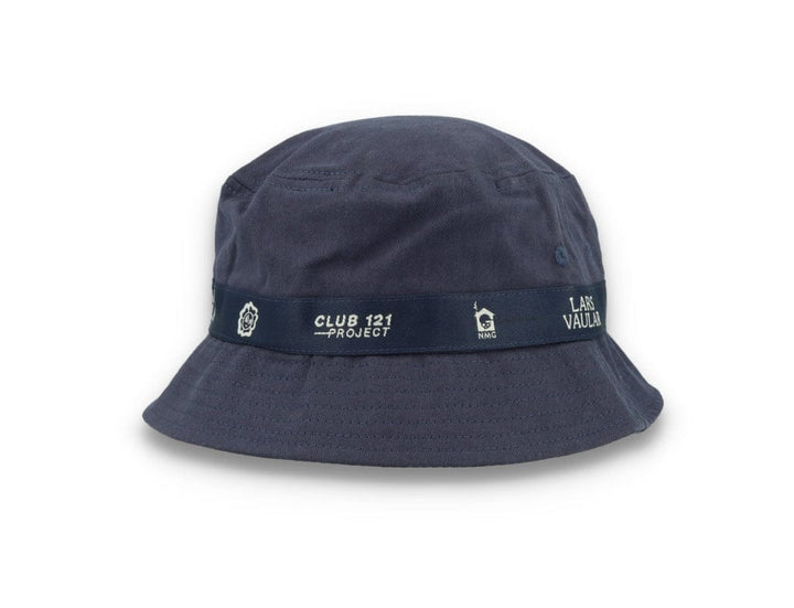 Lars Vaular x 121 Bucket Hat Washed Navy - LOKK