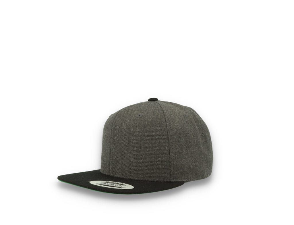 Yupoong Classic Snapback 6089MT Charcoal/Black