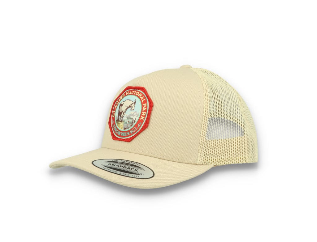 Glacier National Park Patch Trucker Natural - LOKK
