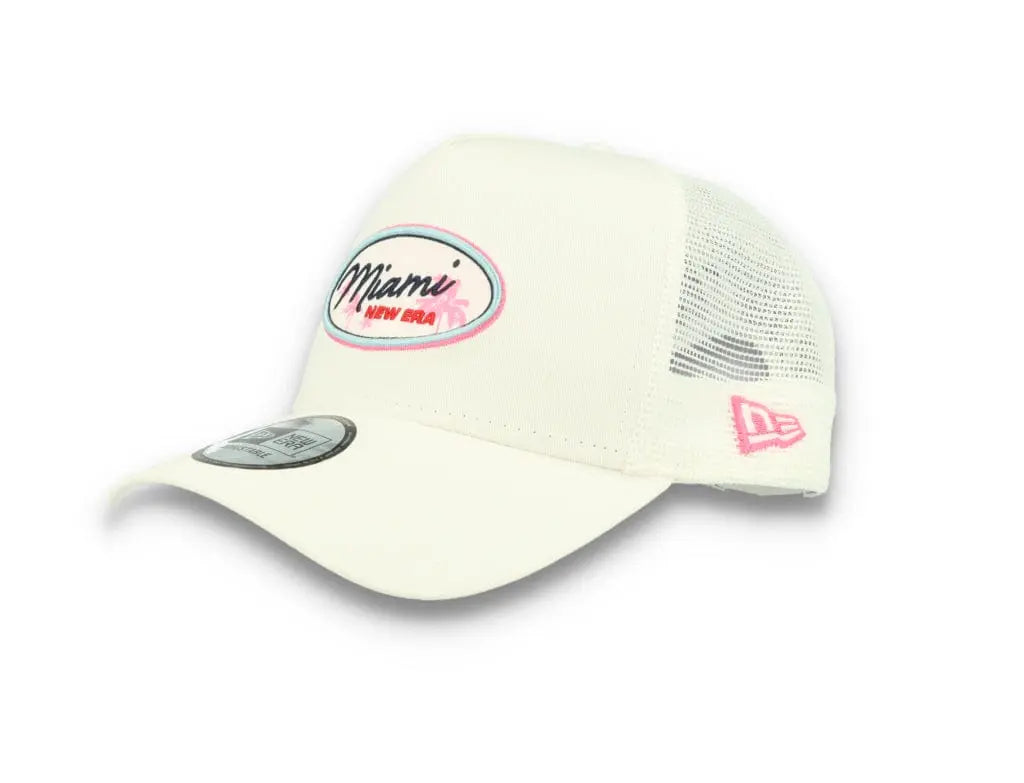 Oval State Trucker New Era White - LOKK