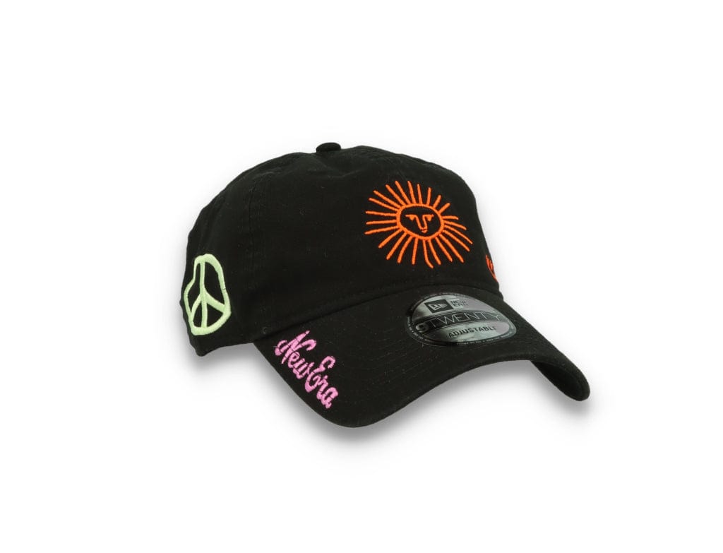 9TWENTY Washed Graphic New Era Black - LOKK