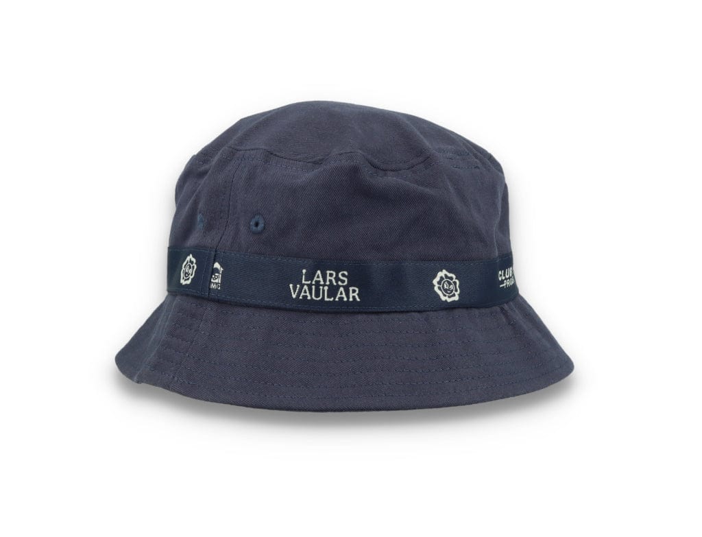 Lars Vaular x 121 Bucket Hat Washed Navy - LOKK