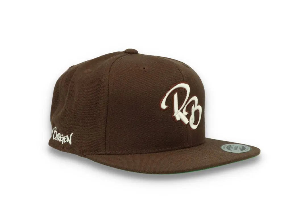 LOKK X RADIO BORGEN Snapback Brown/White - LOKK