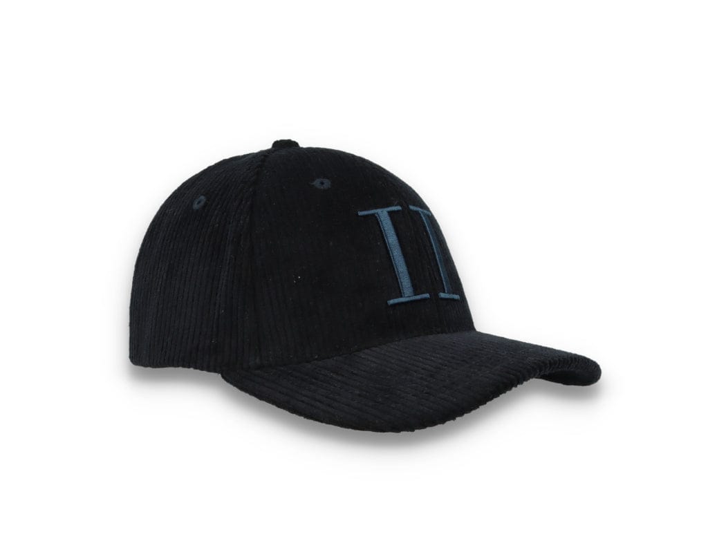 Encore Corduroy Baseball Cap Dark Navy - LOKK