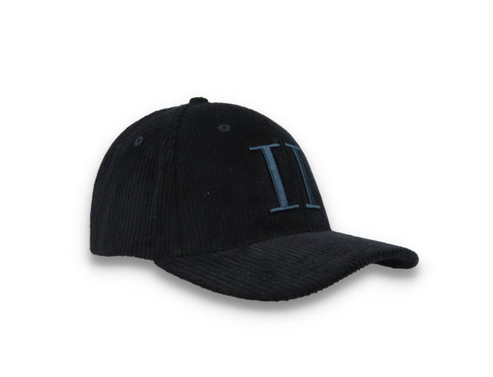 Encore Corduroy Baseball Cap Dark Navy - LOKK