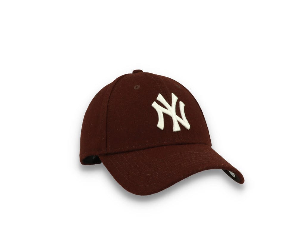 9FORTY Melton Wool New York Yankees Brown Suede/White