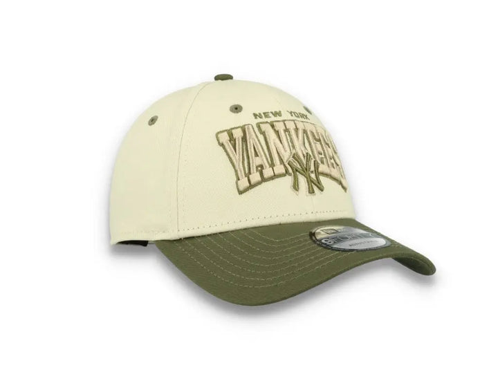 9FORTY White Crown New York Yankees Ivory/Olive - LOKK